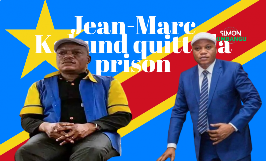 Jean-Marc Kabund quitte la prison : Une libération tant attendue