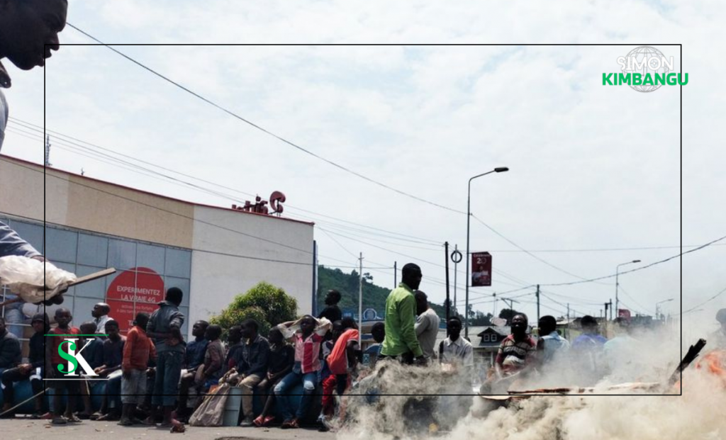 Manifestations à Goma: le chaos s'empare de la ville 1 Manifestations à Goma