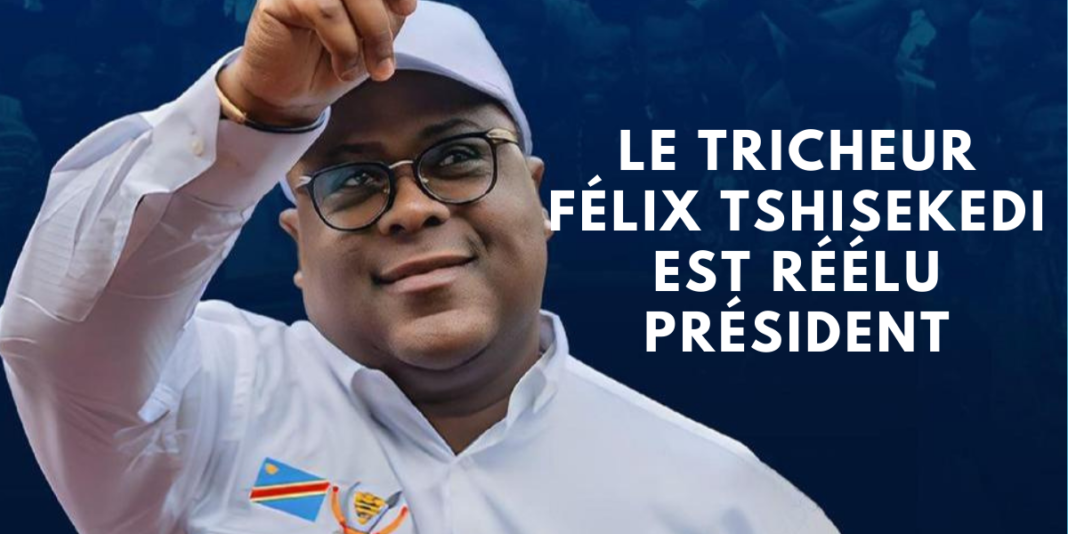 Félix Tshisekedi est réélu Président