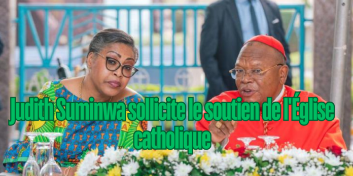 Judith Suminwa sollicite le soutien de l'Église catholique