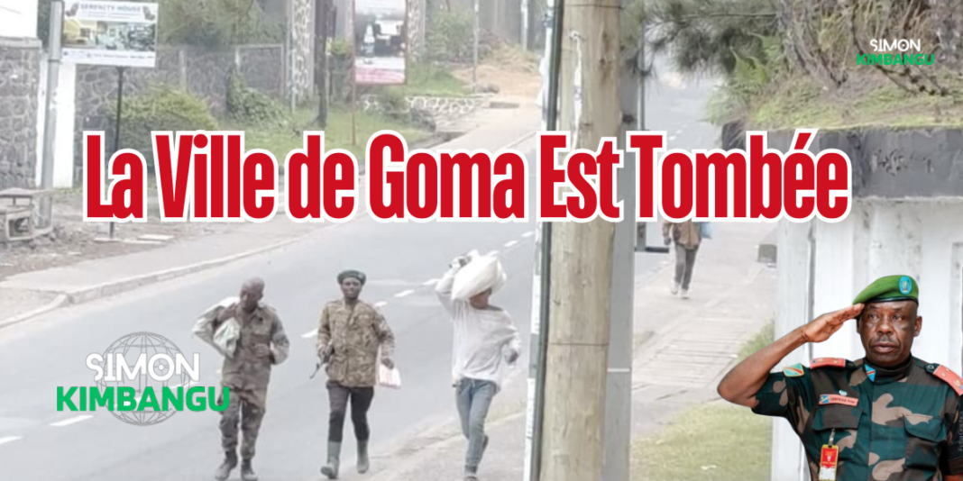 La Ville de Goma Est Tombée