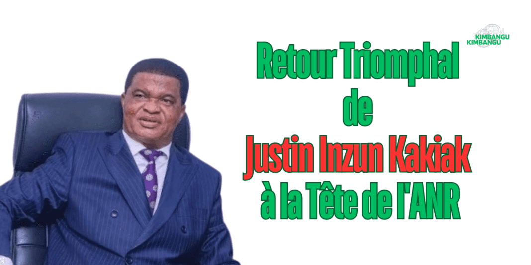 Retour Triomphal de Justin Inzun Kakiak à la Tête de l’ANR